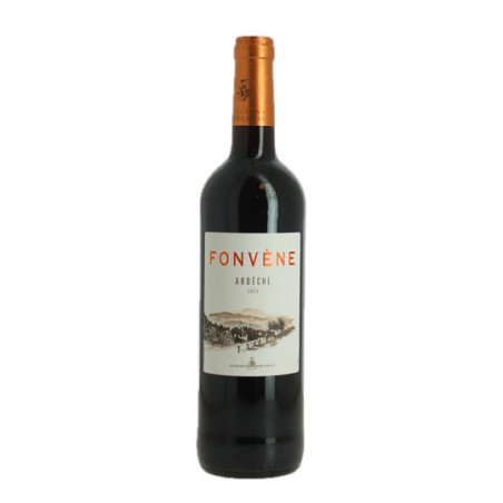 FONVENE red wine by Vignerons ARDECHOIS 75 cl FONVENE red wine by Vignerons ARDECHOIS 75 cl