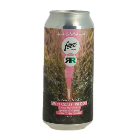 Beer Au Coeur de la Vallée by Brewery FAUVE West Coast IPADDH 44 cl Beer Au Coeur de la Vallée by Brewery FAUVE West Coast IPADDH 44 cl