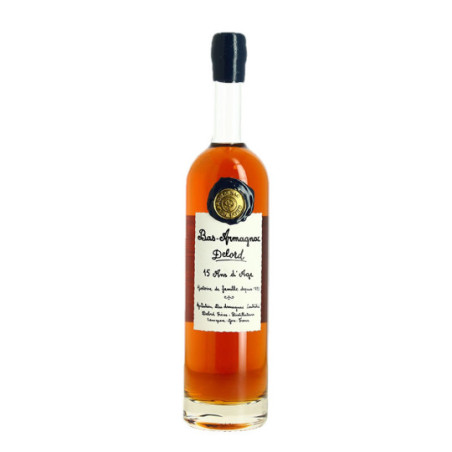 Delord Bas Armagnac 15 YEARS AGE 70 cl 40° Delord Bas Armagnac 15 YEARS AGE 70 cl 40°
