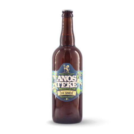 ANOSTEKE FREESTYLE 20 IPA Beer SIMCOE Craft Beer 75 cl ANOSTEKE FREESTYLE 20 IPA Beer SIMCOE Craft Beer 75 cl