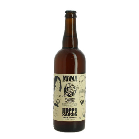 MAMA HOPPY Saison Beer 75 cl par la by Brasserie du Pays Flamand Anosteke