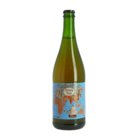 Pepper Trip Beer Thiriez Brewery Imperial Pepper Season Beer 75 cl Pepper Trip Beer Thiriez Brewery Imperial Pepper Season Beer 75 cl