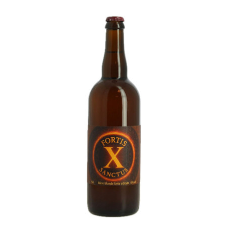 Bière FORTIS X SANCTUS 75 cl 10° strong Beer from Katsbier brewery Bière FORTIS X SANCTUS 75 cl 10° strong Beer from Katsbier brewery