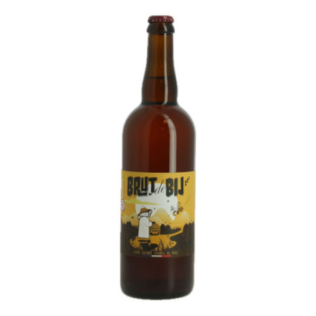 BRUT DE BIJ ZZZ Beer 75 cl Blonde Beer with Honey Katsbier Brewery BRUT DE BIJ ZZZ Beer 75 cl Blonde Beer with Honey Katsbier Brewery