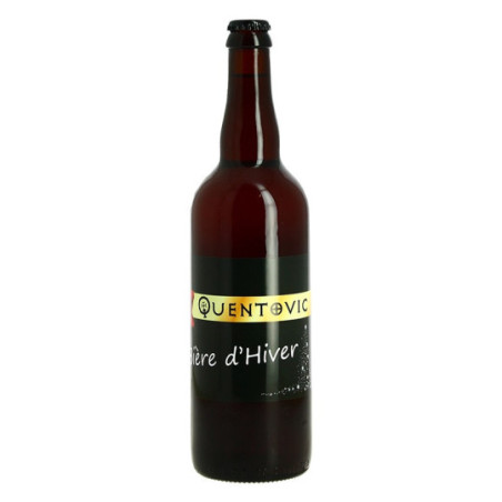 Beer QUENTOVIC WINTER beer 75 cl Beer QUENTOVIC WINTER beer 75 cl