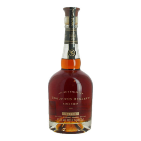 WOODFORD RESERVE MASTER'S COLLECTION BATCH PROOF 123.2 70CL WOODFORD RESERVE MASTER'S COLLECTION BATCH PROOF 123.2 70CL