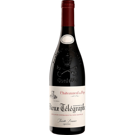 Domaine du VIEUX TELEGRAPHE 2015 Châteauneuf du Pape 75 cl Domaine du VIEUX TELEGRAPHE 2015 Châteauneuf du Pape 75 cl