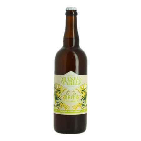NASHI Craft Beer GOSE with PEAR 75 cl by Brasserie Grandes Marées NASHI Craft Beer GOSE with PEAR 75 cl by Brasserie Grandes Marées