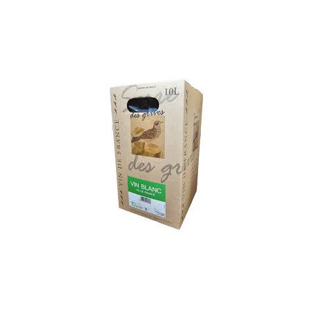 BIB SERRE DES GRIVES BLANC VIGNERONS ARDECHOIS 10 LITRES