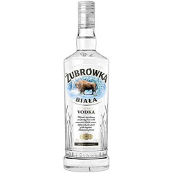 White Vodka ZUBROWKA BIALA...