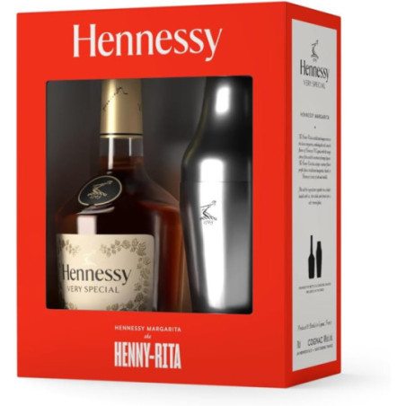 Cognac HENNESSY VS Gift Set with a Shaker