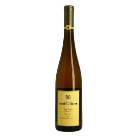 GEWURZTRAMINER 2018 Vendanges Tardives Marcel DEISS 75 cl, sweet Alsace white wine