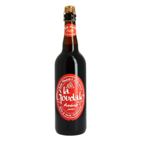 La GOUDALE French Amber Beer 75 cl