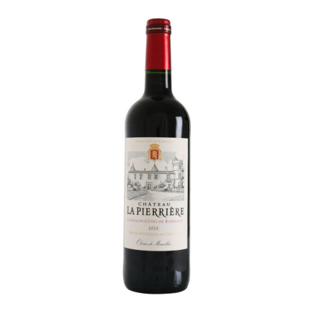Château La Pierrière Castillon 2020 Côte de Bordeaux Red Wine 75 cl