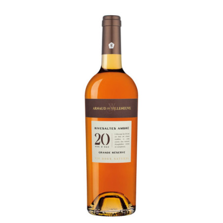 RIVESALTE AMBRE 20 YO Arnaud de Villeneuve 75 cl