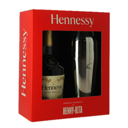 Cognac HENNESSY VS Gift Set with a Shaker