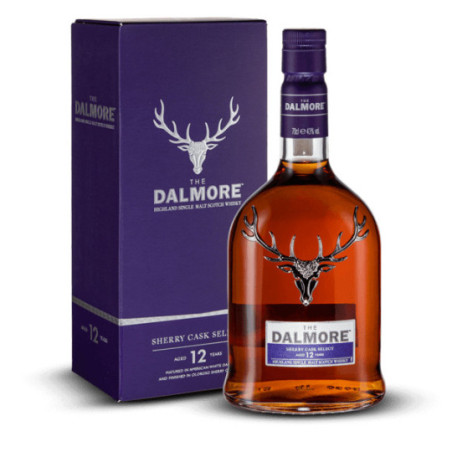 DALMORE 12 Ans SHERRY CASK SELECT 70 cl 43° Highlands Single Malt Whiskey