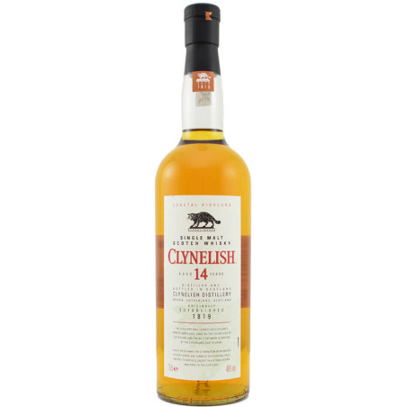 CLYNELISH 14 Ans Highlands Single Malt Whiskey 70cl