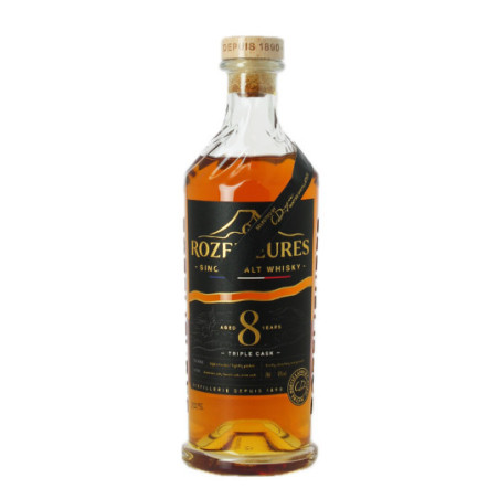 ROZELIEURES 8 YO 42° 70 cl Single Malt Whisky Triple Cask