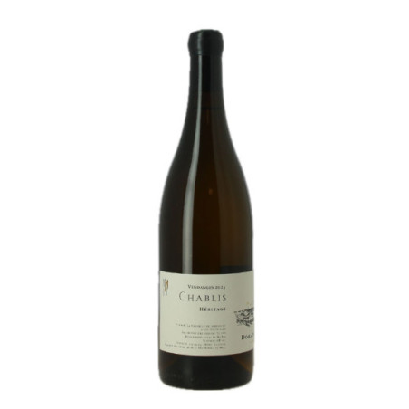 DAUVISSAT CHABLIS Heritage 2023 75 cl white organic Burgundy Wine
