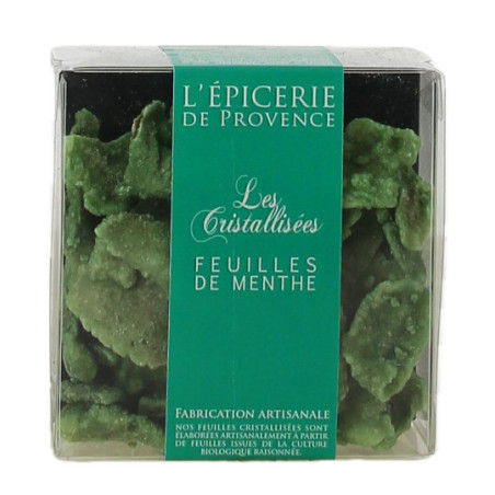 Crystallised Mint Leaves in Sugar 75 g