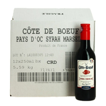 COTE DE BOEUF Red Wine 25CL