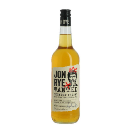 Blended Whisky JON RYE WANTED 70 cl