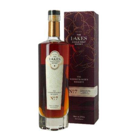 The LAKES WHISKYMAKER'S N°7 Single Malt English Whiskey 70 cl