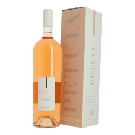 PETULA Rosé wine from LUBERON Jéroboam of 3 Litres by Marrenon