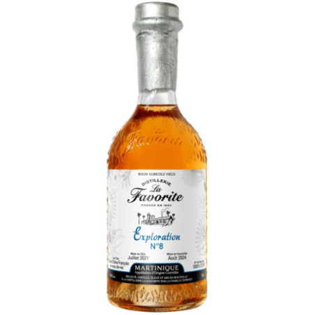 Rum La FAVORITE EXPLORATION N°8 70 cl 46° Aged in a Cognac Cask
