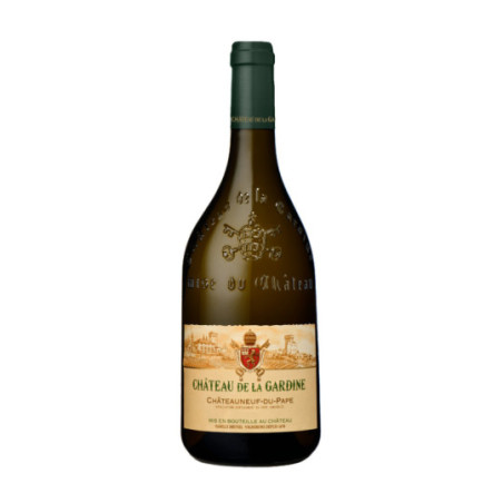 CHATEAUNEUF du PAPE Blanc Château de La GARDINE 2022 75 cl