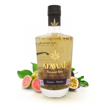ARAWAK Flavoured Rum: Guava & Passion Fruit 70 cl