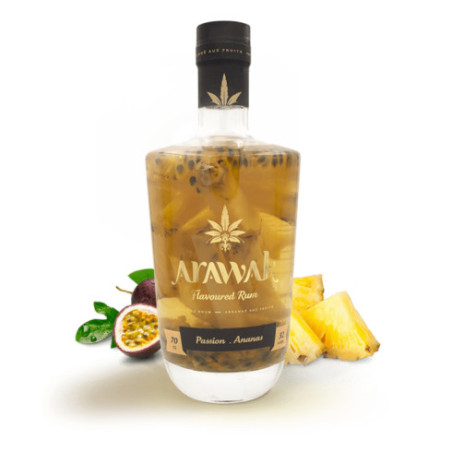 ARAWAK Flavoured Rum: Passion Fruit & Pineapple 70 cl