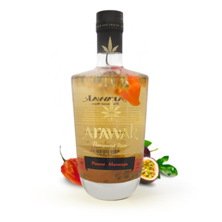 ARAWAK Flavoured Rum with PIMENT MARACUDJA 70 cl
