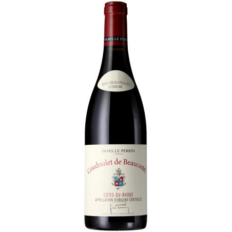 COUDOULET Organic Red Côtes du Rhône Rouge 2023  by Famille PERRIN 75 cl