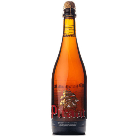 Beer PIRAAT 10.5° Strong Belgian Beer by Van Steenberge Brewery 75 cl