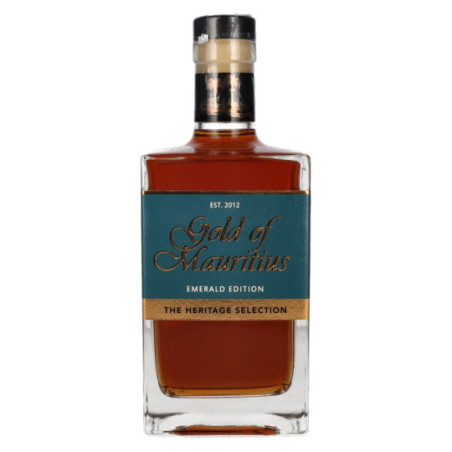 Rum GOLD of MAURITIUS EMERALD EDITION 40° The Heritage Edition 70 cl