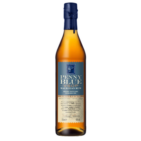Mauritian rum PENNY BLUE VSOP 70 cl