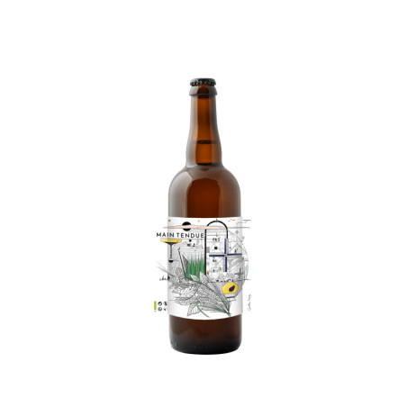 Beer MAIN TENDUE by Brewery MOULIN D'ASCQ 75 cl Organic Local Beer