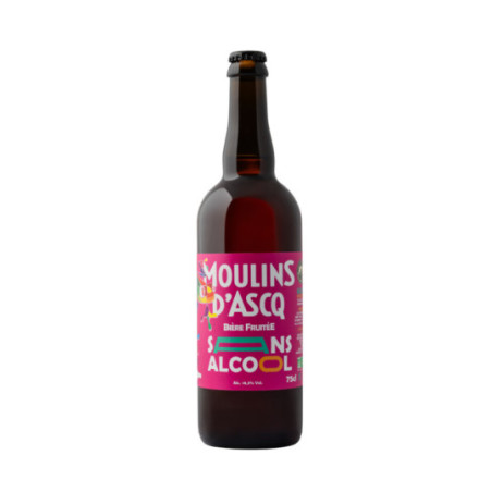 MOULINS D'ASCQ Organic Non-Alcoholic Fruity Organic Beer 75 cl