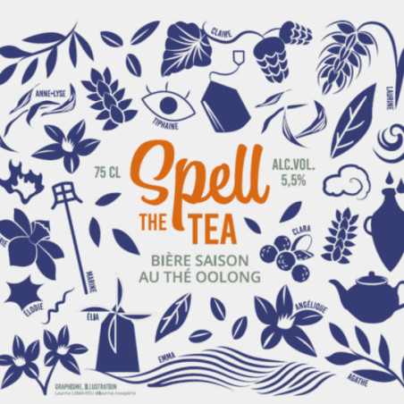 SPELL the TEA Beer 75 cl – Organic Collaboration Beer from Tandem Brewery