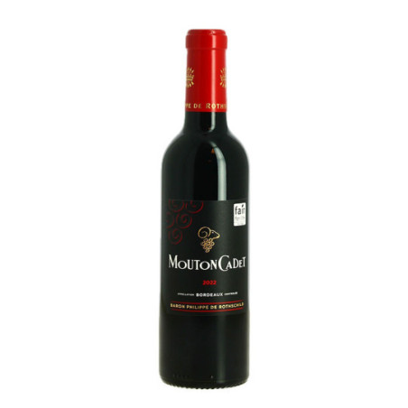 MOUTON CADET Bordeaux Red Half Bottle 37.5 cl