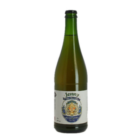 JENNY Beer 75 cl A botanical triple beer with juniper berries from Brasserie Thiriez