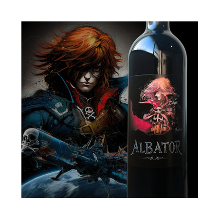 ALBATOR Red Wine 75 cl Murciano Illustration
