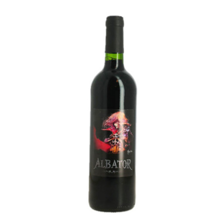 ALBATOR Red Wine 75 cl Murciano Illustration