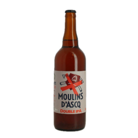 MOULIN d'ASCQ DOUBLE IPA Beer 75 cl Organic Beer