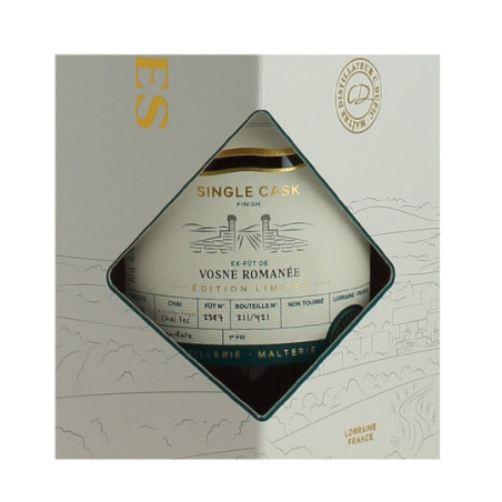 ROZELIEURES Whiskey aged in a VOSNE ROMANEE Cask  French Whiskey