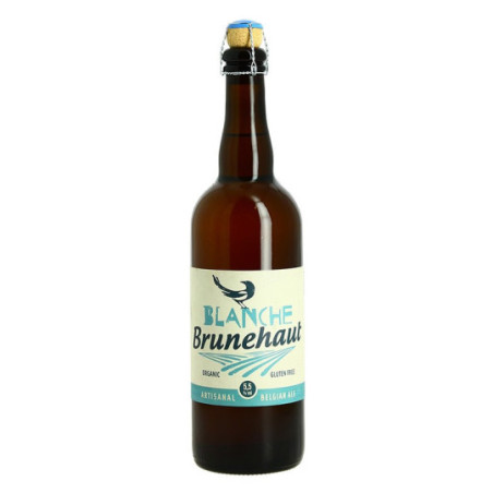Brunehaut Organic Gluten free White Belgian Beer  75 cl