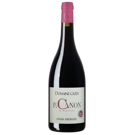 Le CANON du MARECHAL SYRAH GRENACHE Organic Wine 2024 Côtes Catalanes 75 cl