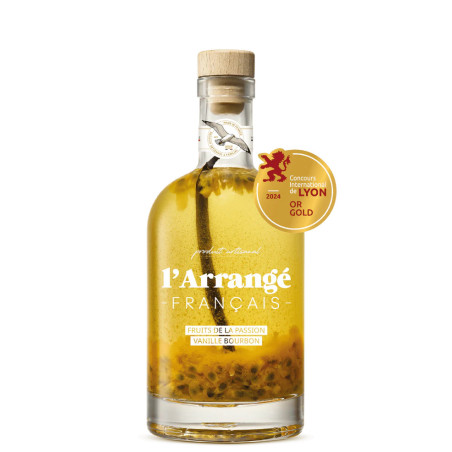French Flavoured Rum with Passion Fruit and Bourbon Vanilla 70 cl